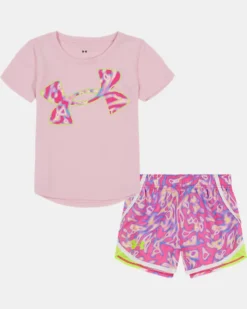 Girls' Pre-School UA Good Game Shorts Set
