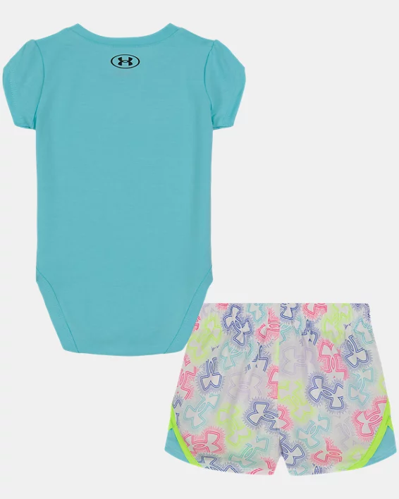 Girls' Newborn UA Logo Burst Set 2 Girls' Newborn UA Logo Burst Set - Image 2