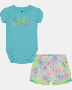 Girls' Newborn UA Logo Burst Set