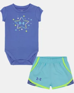 Girls' Newborn UA Wordmark Star Set