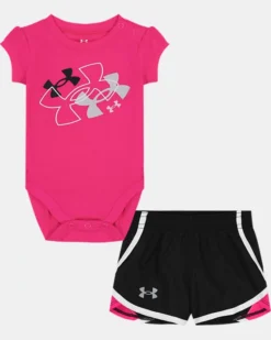 Girls' Newborn UA Floating Logo Set