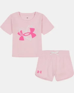 Girls' Infant UA Jersey Shorts Set