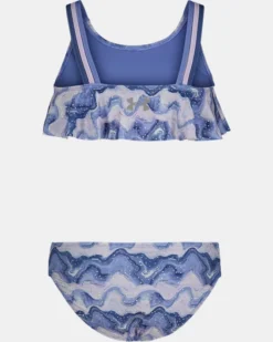 Girls' Toddler UA Mixing Waves Two-Piece Bikini -Sportswear Store PS5119591 515 B