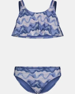 Girls' Toddler UA Mixing Waves Two-Piece Bikini