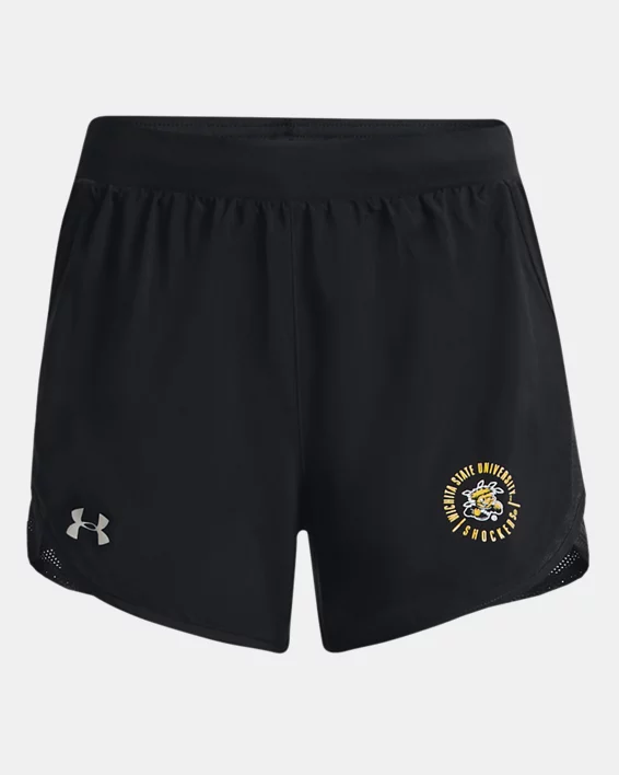 Women's UA Fly-By Collegiate Shorts 4 Women's UA Fly-By Collegiate Shorts - Image 4