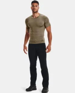 Men's Tactical HeatGear Compression Short Sleeve T-Shirt -Sportswear Store V5 1216007 499 FSF