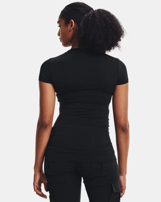 Women's UA Tactical HeatGear Compression T 2 Women's UA Tactical HeatGear Compression T - Image 2