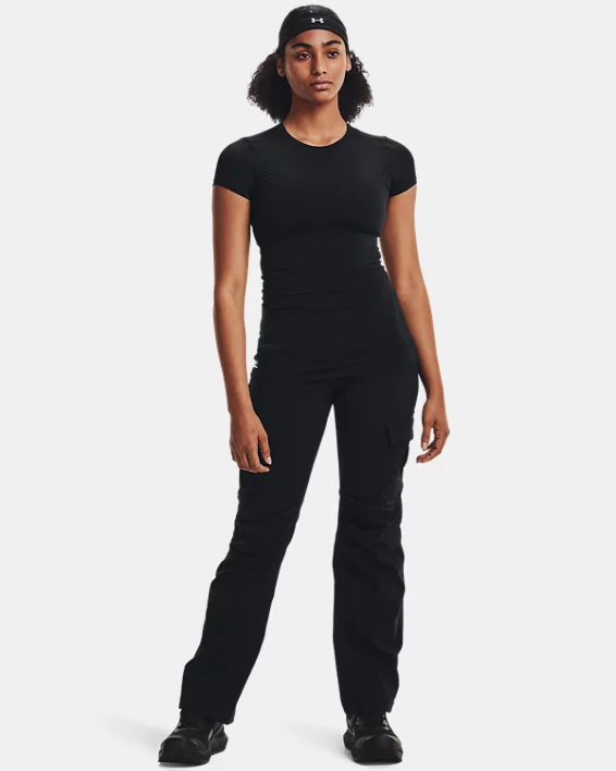 Women's UA Tactical HeatGear Compression T 3 Women's UA Tactical HeatGear Compression T - Image 3