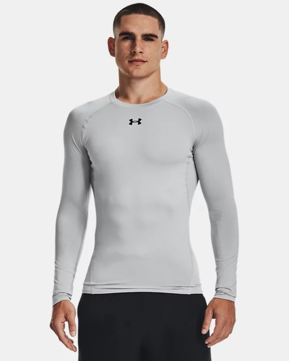 Men's UA HeatGear Armour Long Sleeve Compression Shirt 1 Men's UA HeatGear Armour Long Sleeve Compression Shirt