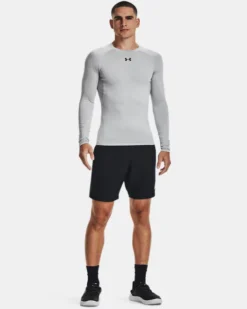 Men's UA HeatGear Armour Long Sleeve Compression Shirt 6 Men's UA HeatGear Armour Long Sleeve Compression Shirt -Sportswear Store V5 1257471 011 FSF
