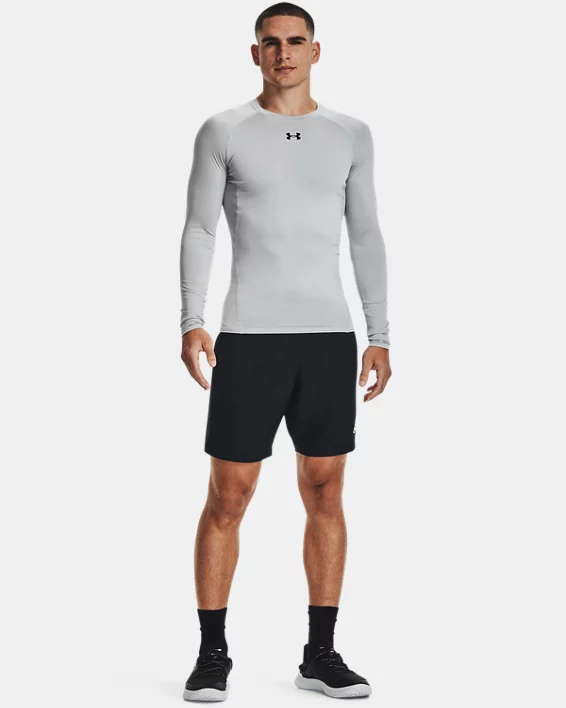 Men's UA HeatGear Armour Long Sleeve Compression Shirt 3 Men's UA HeatGear Armour Long Sleeve Compression Shirt - Image 3
