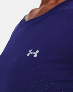 Women's HeatGear Armour Long Sleeve 9 Women's HeatGear Armour Long Sleeve -Sportswear Store V5 1328966 468 SIDEDET