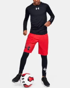 Boys' ColdGear Armour Leggings 9 Boys' ColdGear Armour Leggings -Sportswear Store V5 1343271 001 FSF