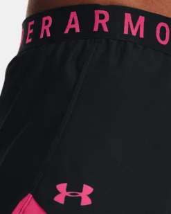 Women's UA Play Up 3.0 Shorts 9 Women's UA Play Up 3.0 Shorts -Sportswear Store V5 1344552 028 SIDEDET