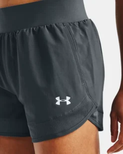 Women's UA Locker Woven Shorts -Sportswear Store V5 1351232 008 SIDEDET