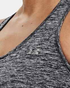 Women's UA Tech™ Twist Tank Top -Sportswear Store V5 1353763 001 SIDEDET