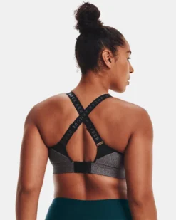 Women's UA Infinity High Heather Sports Bra 18 Women's UA Infinity High Heather Sports Bra -Sportswear Store V5 1354315 019 BC LG