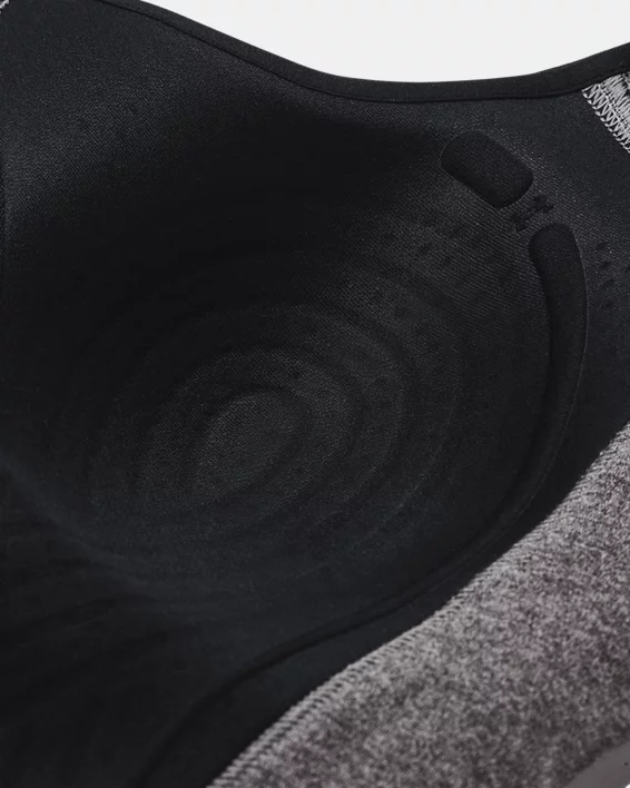 Women's UA Infinity High Heather Sports Bra 10 Women's UA Infinity High Heather Sports Bra - Image 10