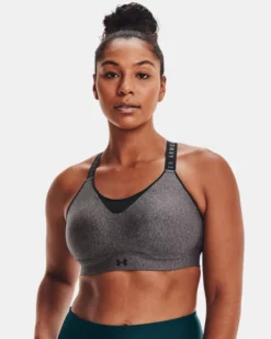Women's UA Infinity High Heather Sports Bra 15 Women's UA Infinity High Heather Sports Bra -Sportswear Store V5 1354315 019 FC LG