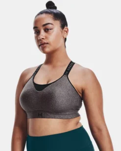 Women's UA Infinity High Heather Sports Bra 16 Women's UA Infinity High Heather Sports Bra -Sportswear Store V5 1354315 019 FC XL