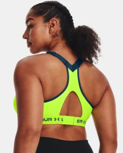 Women's Armour High Crossback Sports Bra -Sportswear Store V5 1355109 369 BC 38C