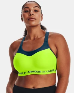 Women's Armour High Crossback Sports Bra -Sportswear Store V5 1355109 369 FC 38C