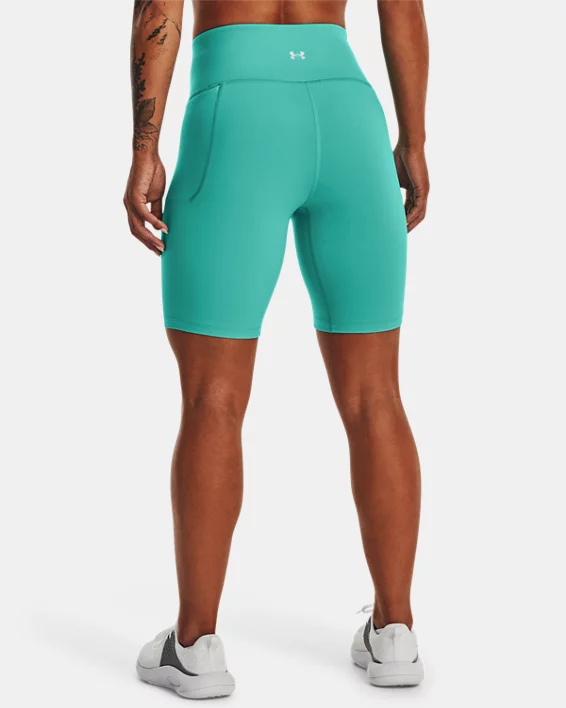 Women's UA Meridian Bike Shorts 2 Women's UA Meridian Bike Shorts - Image 2