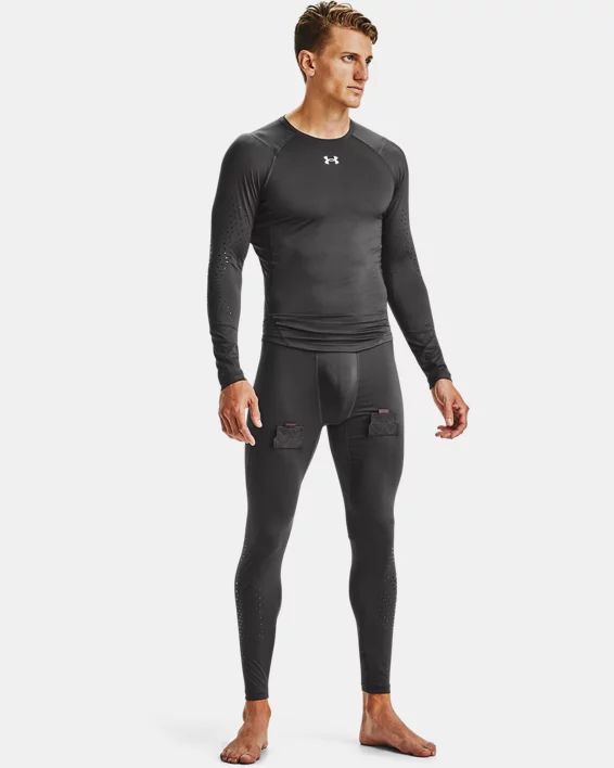 Men's UA Hockey Compression Leggings 3 Men's UA Hockey Compression Leggings - Image 3