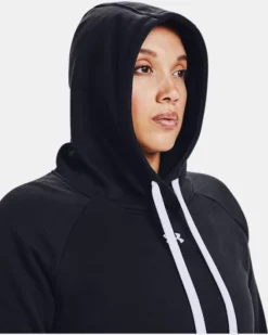 Women's UA Rival Fleece HB Hoodie -Sportswear Store V5 1357032 001 HOOD