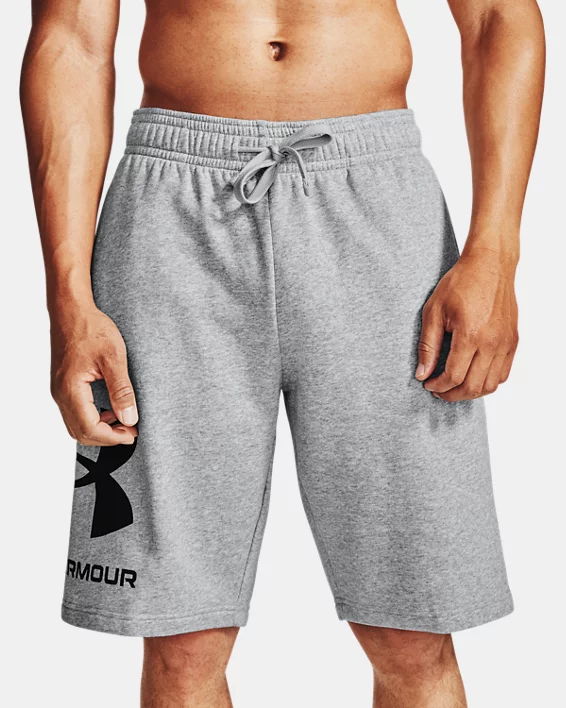 Men's UA Rival Fleece Big Logo Shorts 1 Men's UA Rival Fleece Big Logo Shorts