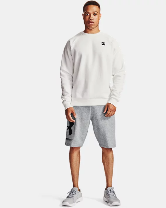 Men's UA Rival Fleece Big Logo Shorts 4 Men's UA Rival Fleece Big Logo Shorts - Image 4