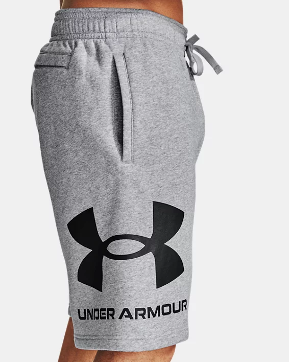 Men's UA Rival Fleece Big Logo Shorts 3 Men's UA Rival Fleece Big Logo Shorts - Image 3