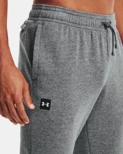 Men's UA Rival Fleece Joggers -Sportswear Store V5 1357128 012 SIDEDET