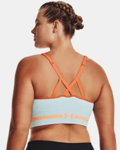 Women's UA Seamless Low Long Sports Bra 19 Women's UA Seamless Low Long Sports Bra -Sportswear Store V5 1357719 469 BC XL