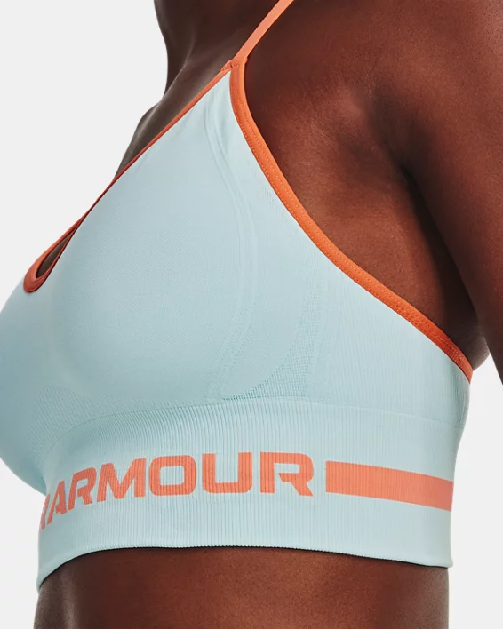 Women's UA Seamless Low Long Sports Bra 10 Women's UA Seamless Low Long Sports Bra - Image 10