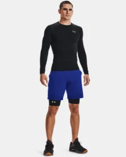 Men's UA RUSH™ HeatGear 2.0 Long Shorts -Sportswear Store V5 1358235 001 FSF