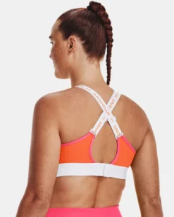 Women's UA Infinity Mid Run Sports Bra -Sportswear Store V5 1361032 100 BC LG
