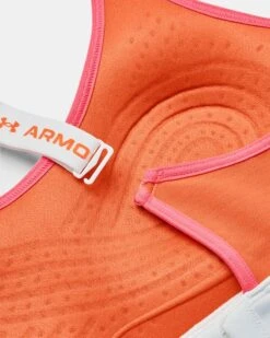 Women's UA Infinity Mid Run Sports Bra -Sportswear Store V5 1361032 100 STR SL