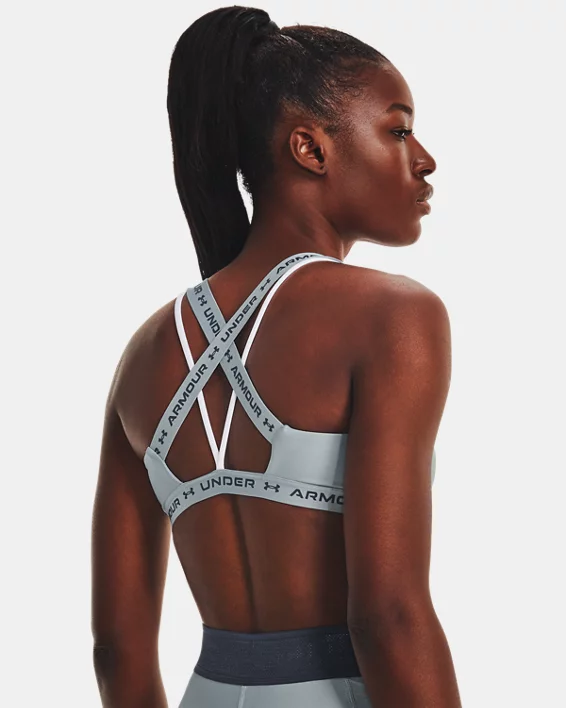 Women's UA Crossback Low Sports Bra 2 Women's UA Crossback Low Sports Bra - Image 2