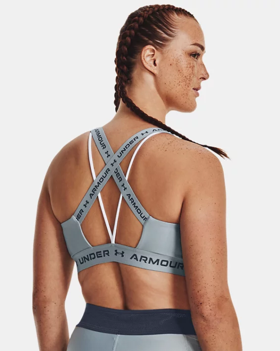 Women's UA Crossback Low Sports Bra 7 Women's UA Crossback Low Sports Bra - Image 7