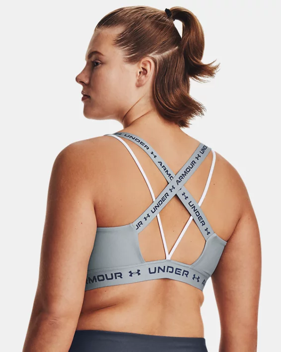 Women's UA Crossback Low Sports Bra 8 Women's UA Crossback Low Sports Bra - Image 8