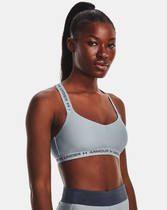 Women's UA Crossback Low Sports Bra 1 Women's UA Crossback Low Sports Bra