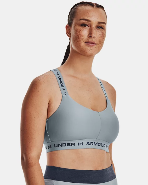 Women's UA Crossback Low Sports Bra 4 Women's UA Crossback Low Sports Bra - Image 4