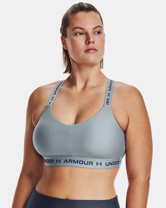 Women's UA Crossback Low Sports Bra 5 Women's UA Crossback Low Sports Bra - Image 5