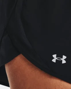 Women's UA Fly-By 2.0 Shorts -Sportswear Store V5 1361389 001 SIDEDET