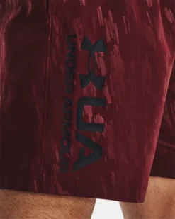 Men's UA Woven Emboss Shorts -Sportswear Store V5 1361432 690 SIDEDET