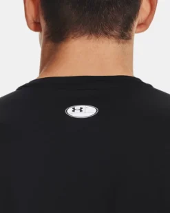 Men's HeatGear Fitted Short Sleeve -Sportswear Store V5 1361683 001 BCKDET