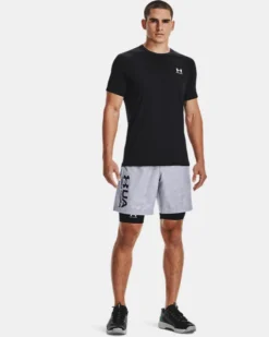 Men's HeatGear Fitted Short Sleeve -Sportswear Store V5 1361683 001 FSF