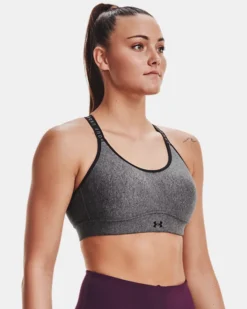 Women's UA Infinity Mid Heather Cover Sports Bra 12 Women's UA Infinity Mid Heather Cover Sports Bra -Sportswear Store V5 1362948 019 FC MD