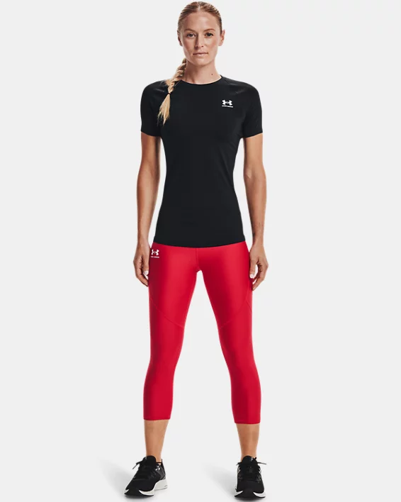 Women's HeatGear Team Capris 3 Women's HeatGear Team Capris - Image 3